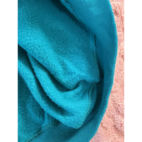 Vintage 80s Cut Out Peek-a-Boo Quilt Sweatshirt XL Farm Country Western - Picture 9 of 12